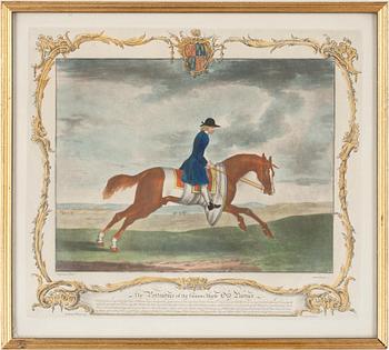 SEYMOUR DELIN, kolorerade gravyrer, 6 st, 1700/1800-tal.