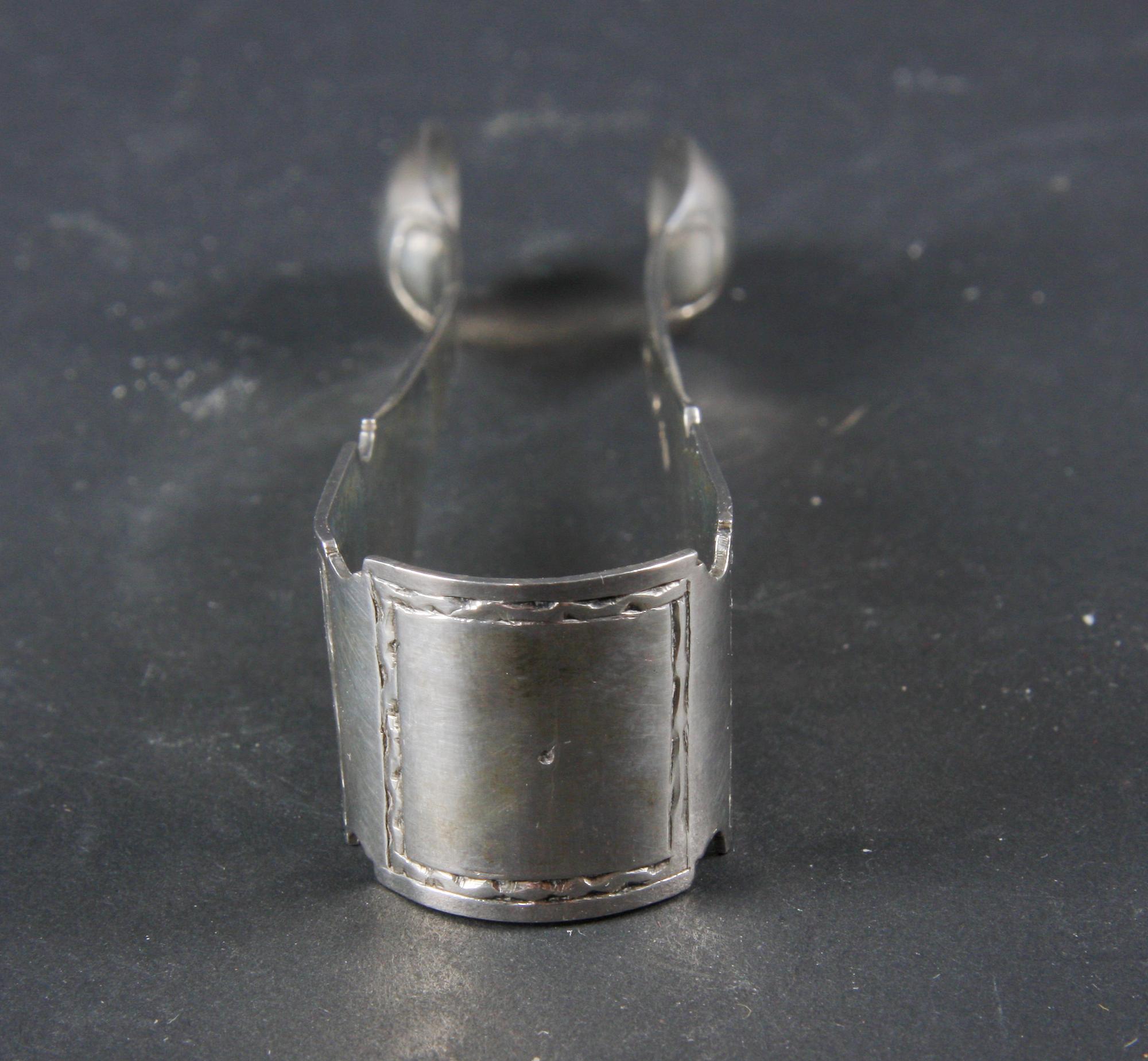 SOCKERTÅNG, silver, sengustaviansk/empire omkring 1800, otydliga stämplar.