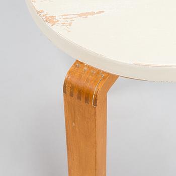 Alvar Aalto, A 1940s '60' stool for  O.Y. Huonekalu- ja Rakennustyötehdas A.B. Finland.