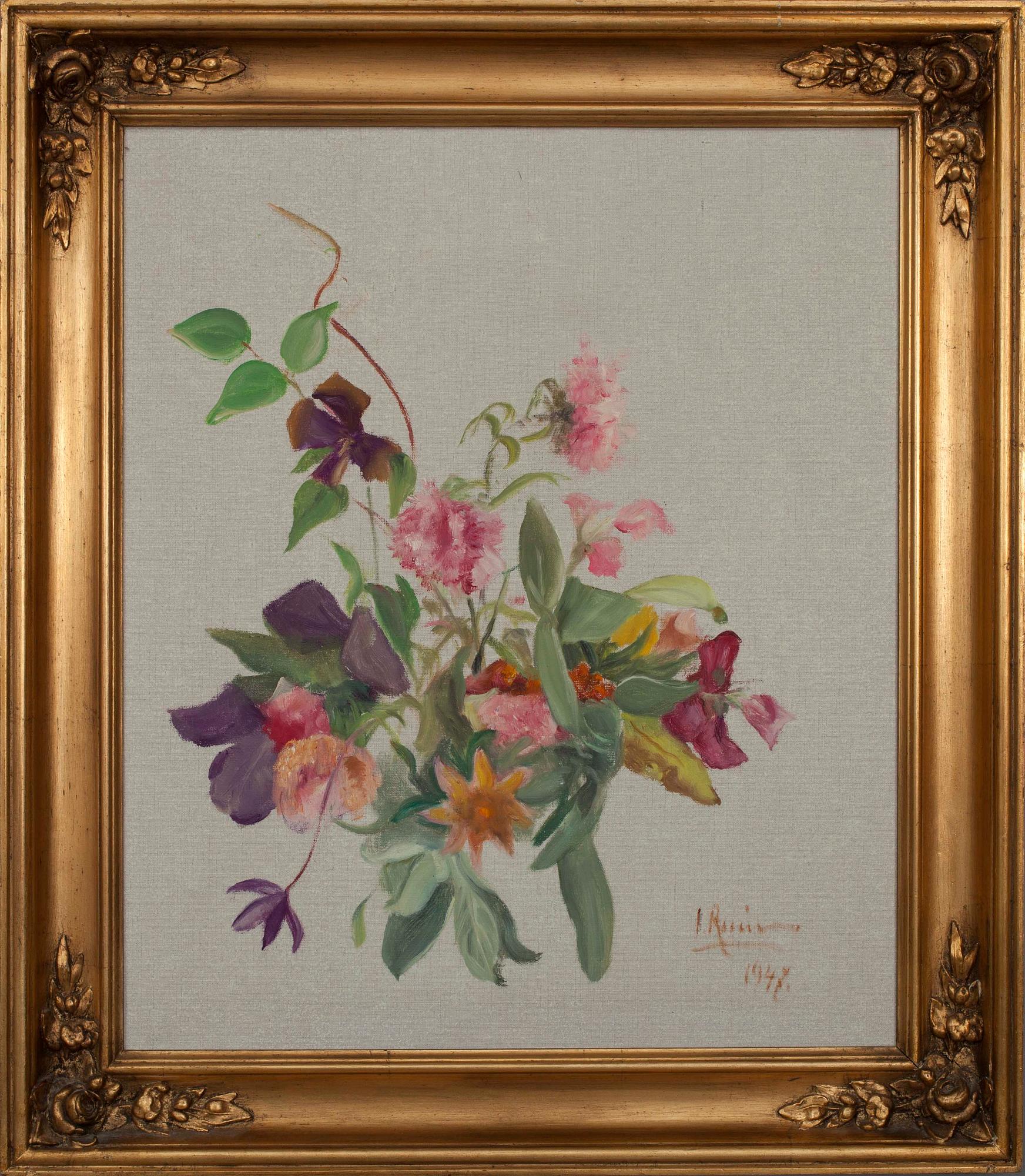 INGRID RUIN, olja på duk, sign. 1947.