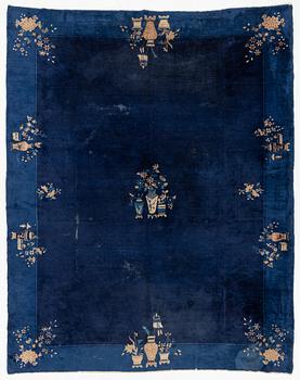 Rug, antique Peking, China, circa 1910, approximately 395 x 317.