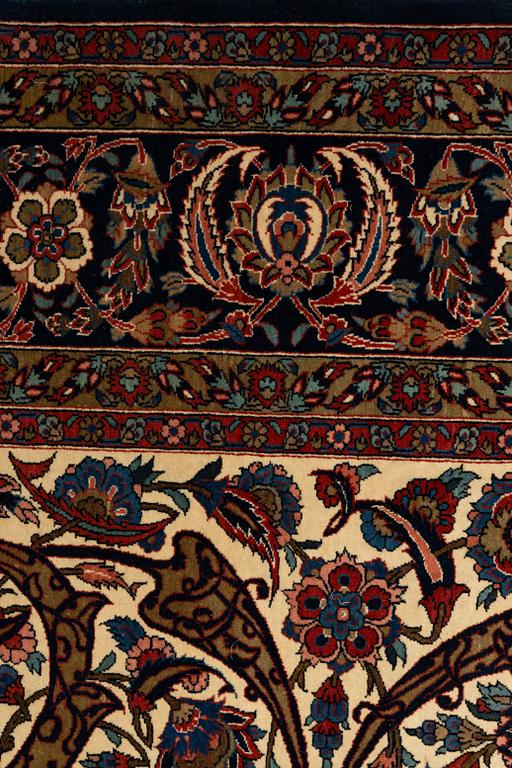 Matta, semiantik Keshan, s.k. Dabri, ca 349 x 269 cm.