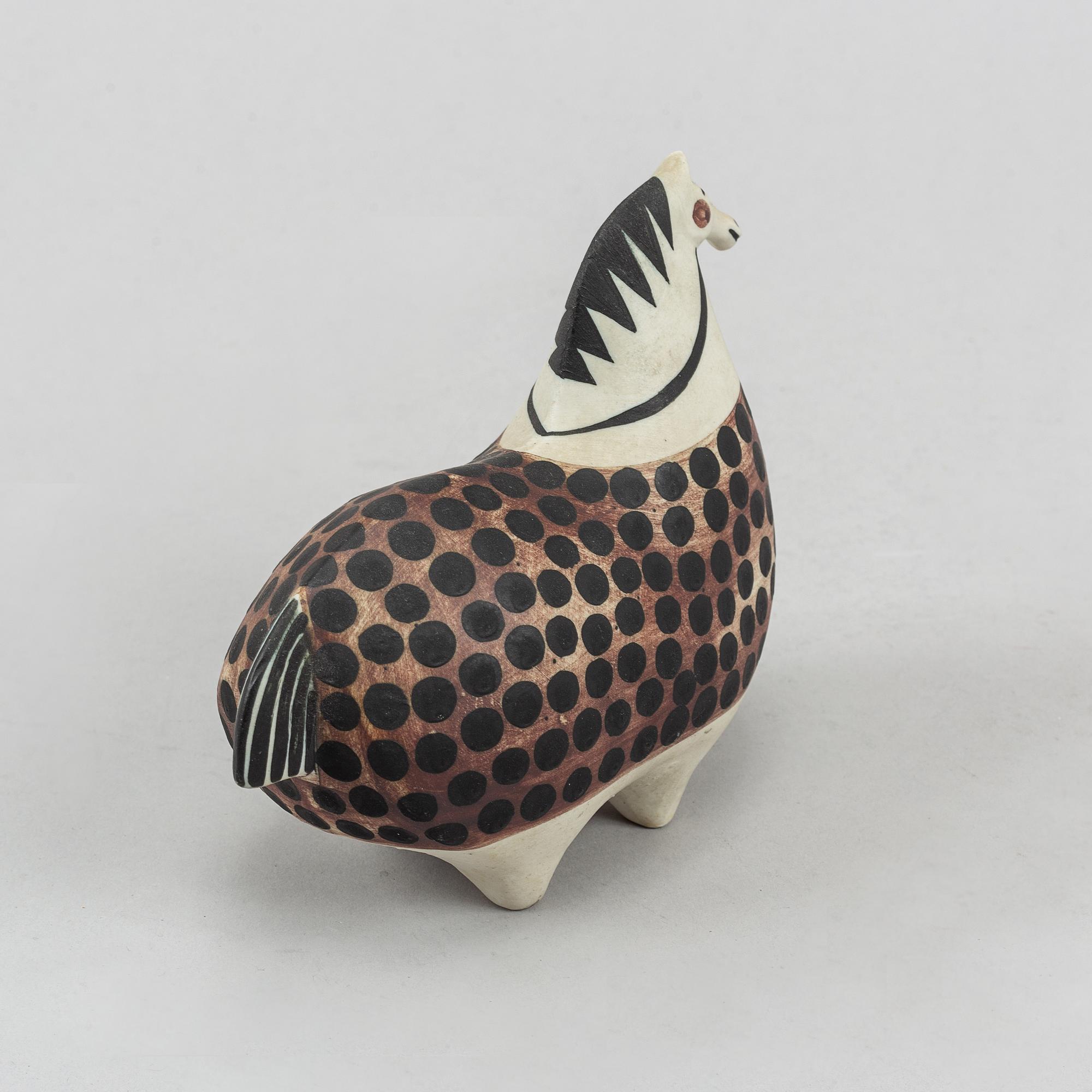 Stig Lindberg, a stoneware 'Springare' figurine, Gustavsberg Studio.