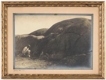 Henry B. Goodwin · HENRY B. GOODWIN, fotografi, silvergelatin, signerad och daterad Utö, 1914.