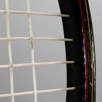 TENNISRACKET, trä, 1900-tal.