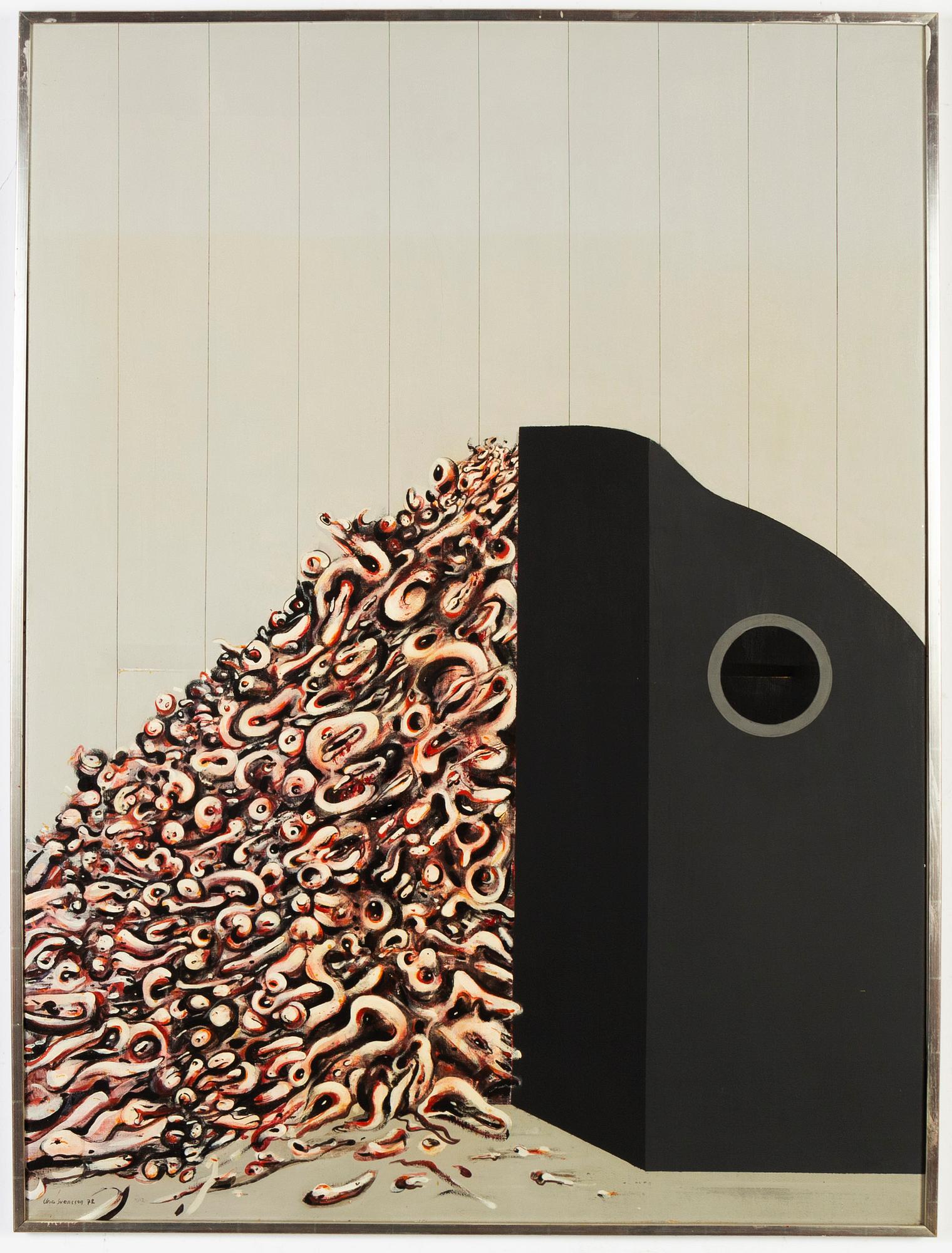 Uno Svensson, olja på duk, signerad och daterad -72.