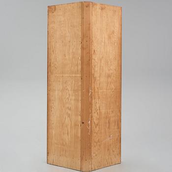 Axel Einar Hjorth, a stained pine corner cabinet, "Utö", Nordiska Kompaniet, Sweden 1930s.