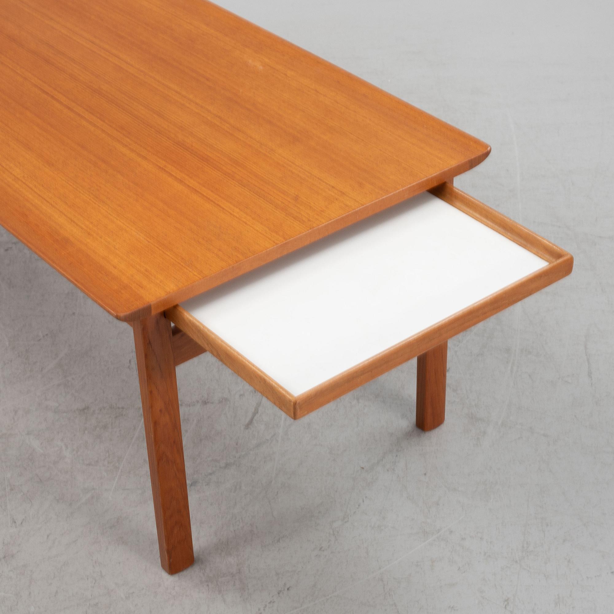 Tove & Edvard Kindt-Larsen, a teak coffee table, 1960s.