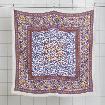 SHAWL, "Chasse en Inde", Hermès.