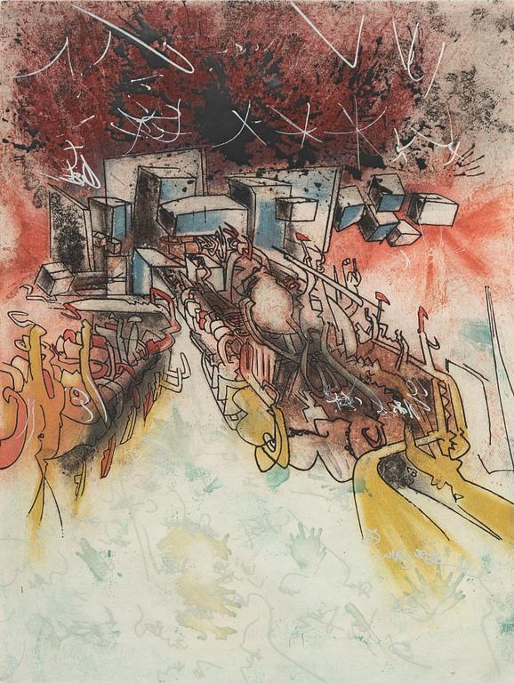 Roberto Matta, Untitled.