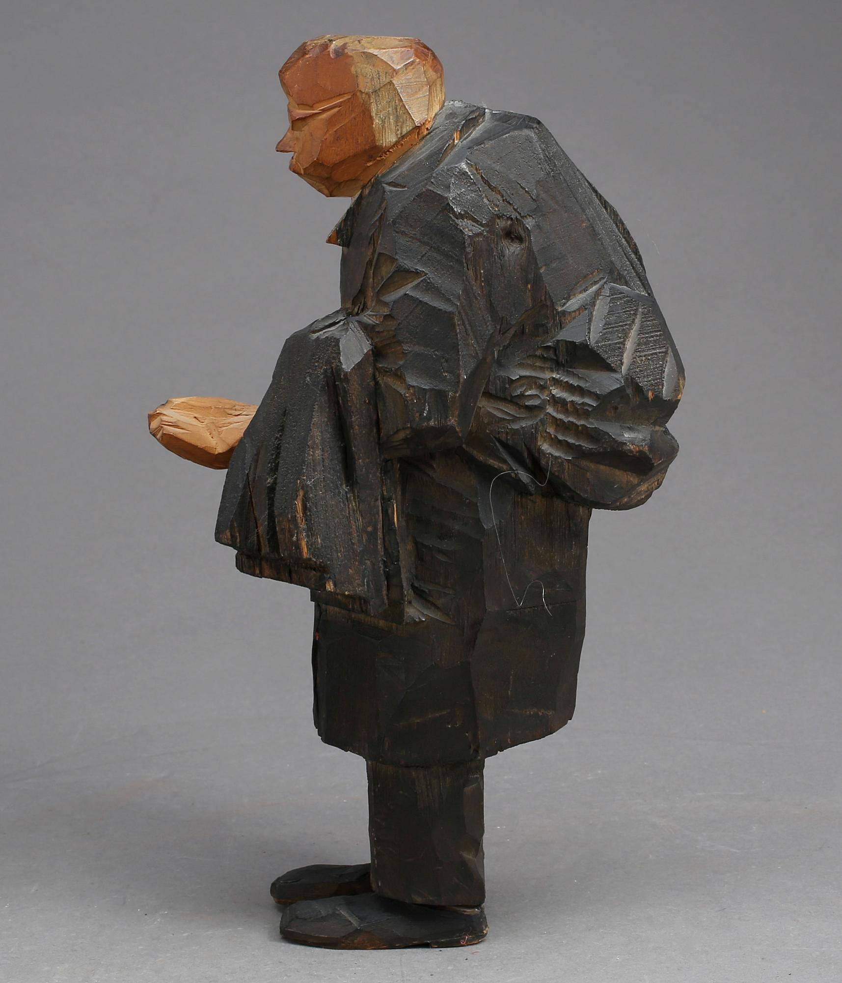 AXEL PETERSSON DÖDERHULTARN, skulptur, signerad.