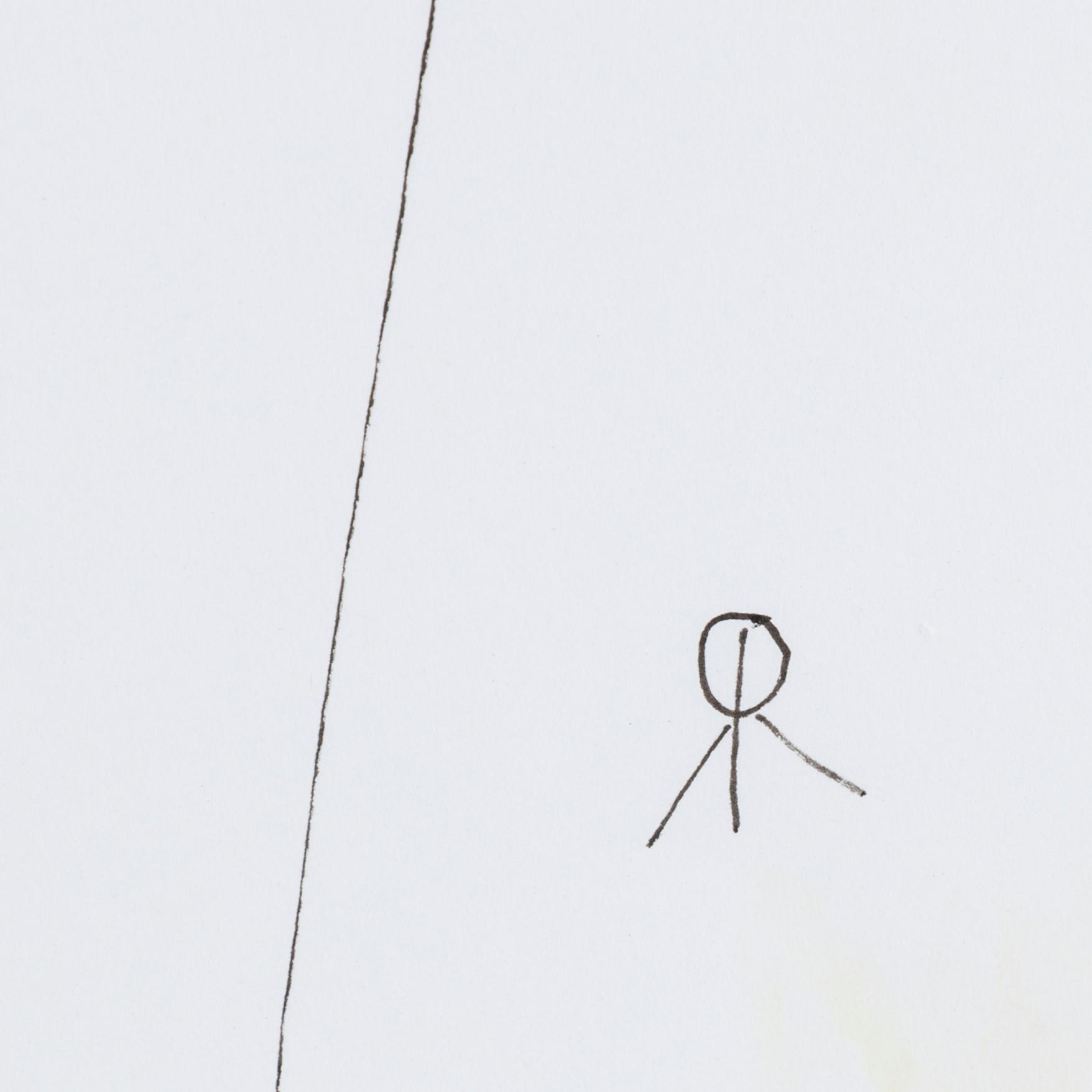 ROGER RISBERG, indian ink on paper, 2006, signed RR with monogram.