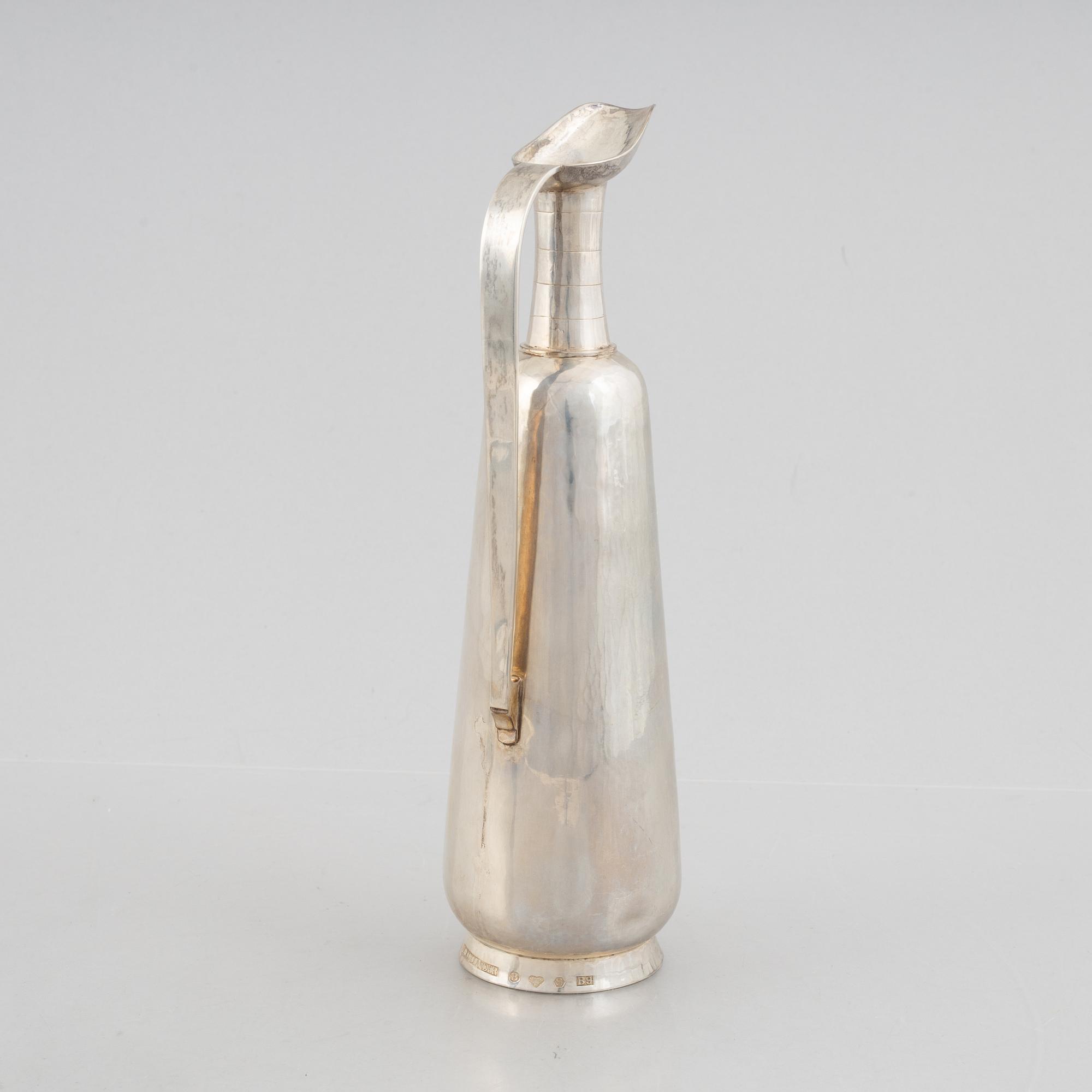 Tore Kullander, kanna, silver, Borås 1952.