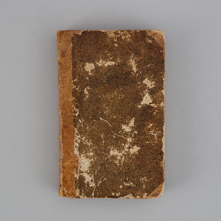 A swedish book on the army cavalry, 1779.
