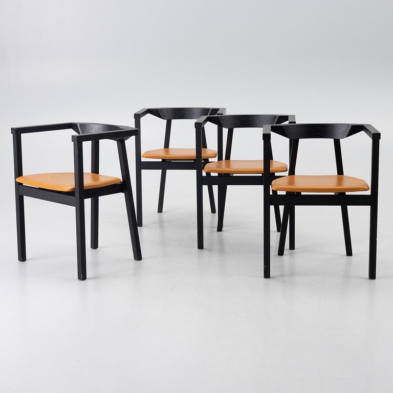 A set of 4 armchairs, Nikari, Finland.