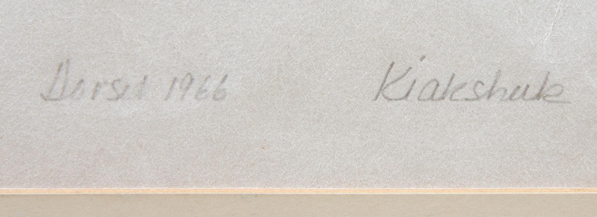 KIAKSHUK, färglitografi, sign o numr 36/50. Dat 1966.