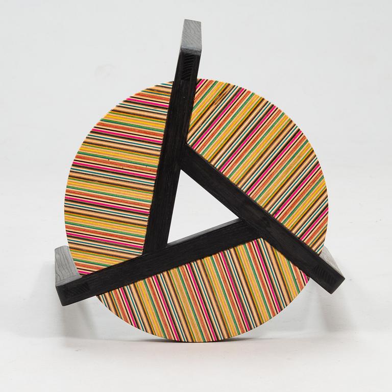 ALEKSI PUUSTINEN, Stool, signed and numbered.