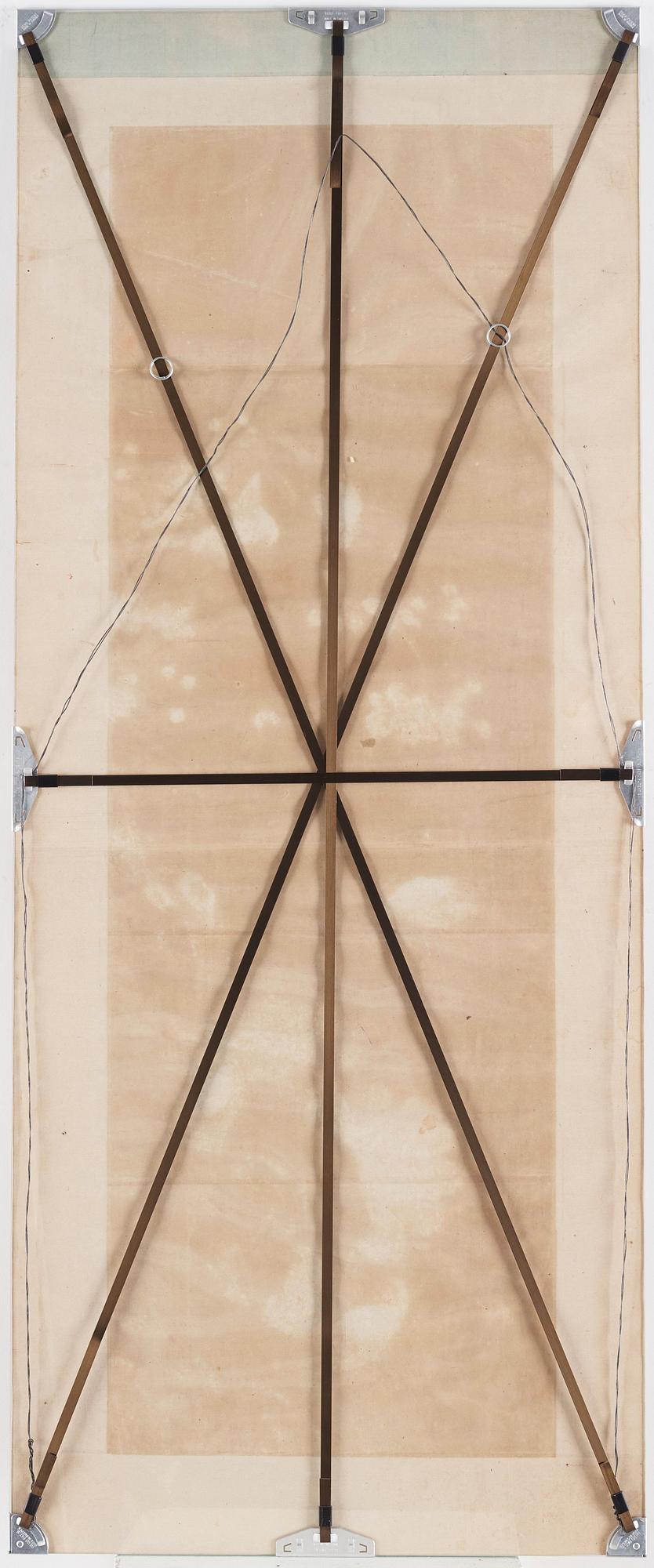 Målning, färg och tusch på siden lagt på papper. Qing dynasty, 1800-tal, efter Yun Bing.