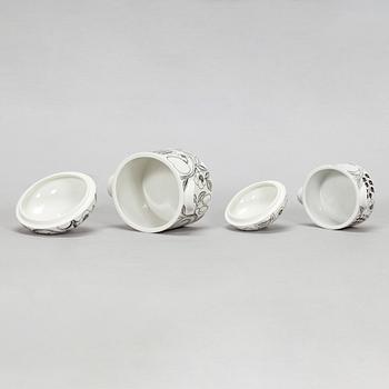 Birger Kaipiainen, A set of three 'Paratiisi' tableware set for Arabia.