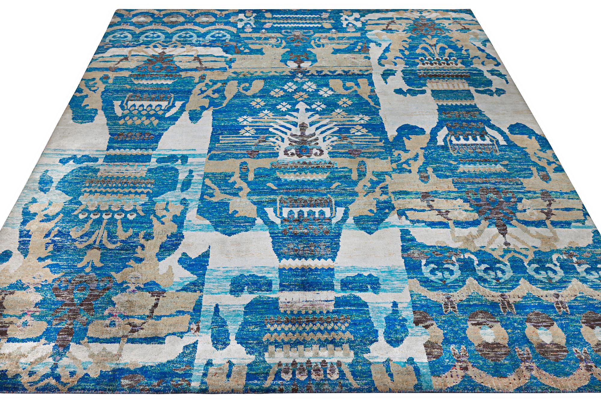 An oriental carpet, c. 456 x 261 cm.