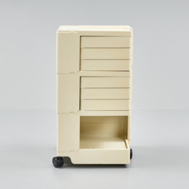 Joe Colombo, a creme coloured plastic chest of drawers, 'Boby', Padova, Italy, post 1968,