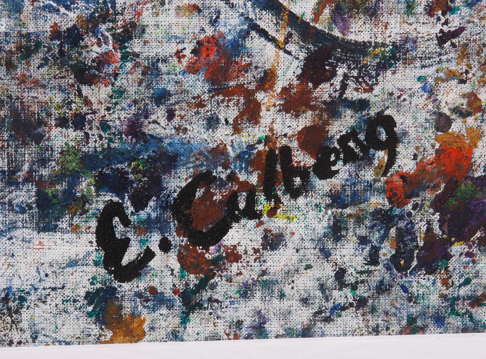 CULLBERG, ERLAND. Olja på duk. Sign.