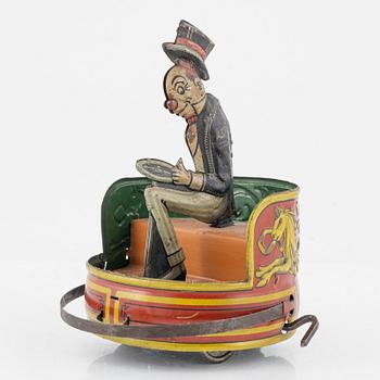 Technofix/ Gebrüder Einfalt. Jiggs bumper car, Germany, around 1930.