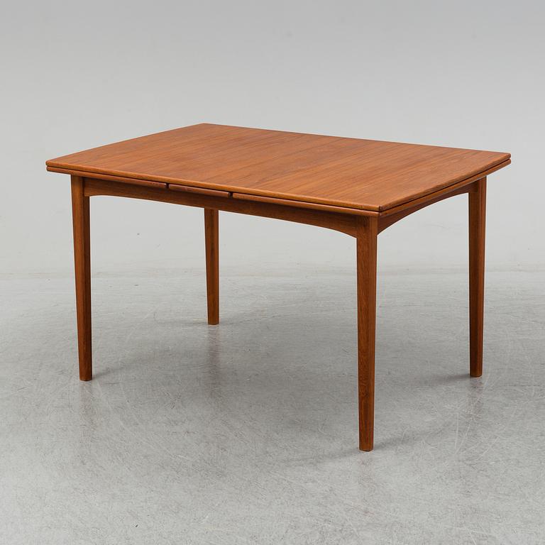A second half of the 20th century teak dining table.