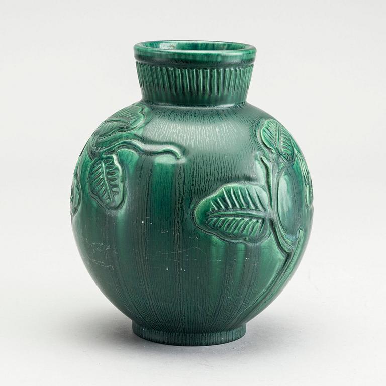 NILS EMIL LUNDSTRÖM, vas, stengods, Rörstrand.