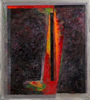 OLAVI KOROLAINEN, acrylic on aluminium, signed and dated 1994.