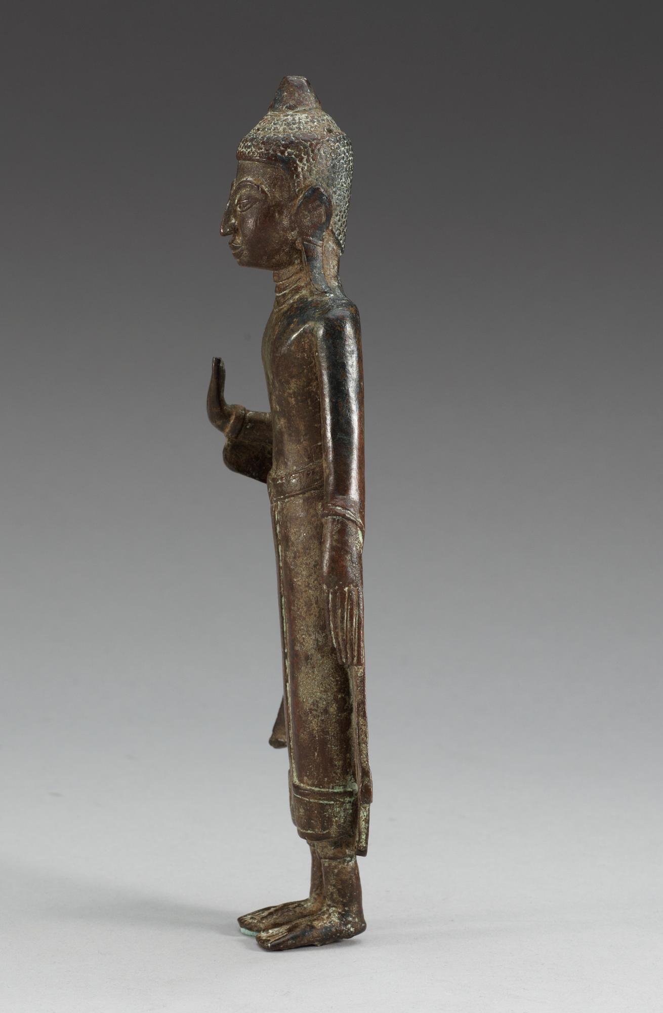 BUDDHA, brons. Thailand, 1700-tal.