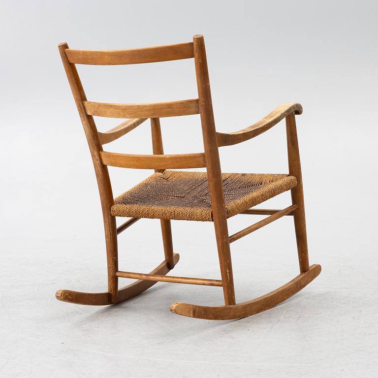 Gemla, a rocking chair, Diö, 1930s/40s.