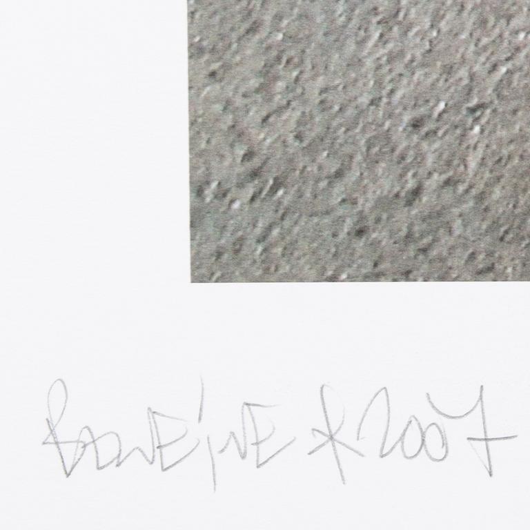 Ben Eine, a signed, dated and numbered serigraph.