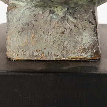 HEIKKI HÄIVÄOJA, skulptur, metall, signerad och daterad -92, numrerad 9/25.