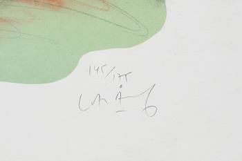 LASSE ÅBERG, färglitografi, signerad och numrerad 145/175.