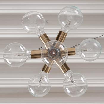 Robert & Trix Haussmann, a ceiling lamp, Swiss Lamps international, Switzerland, 1970s.