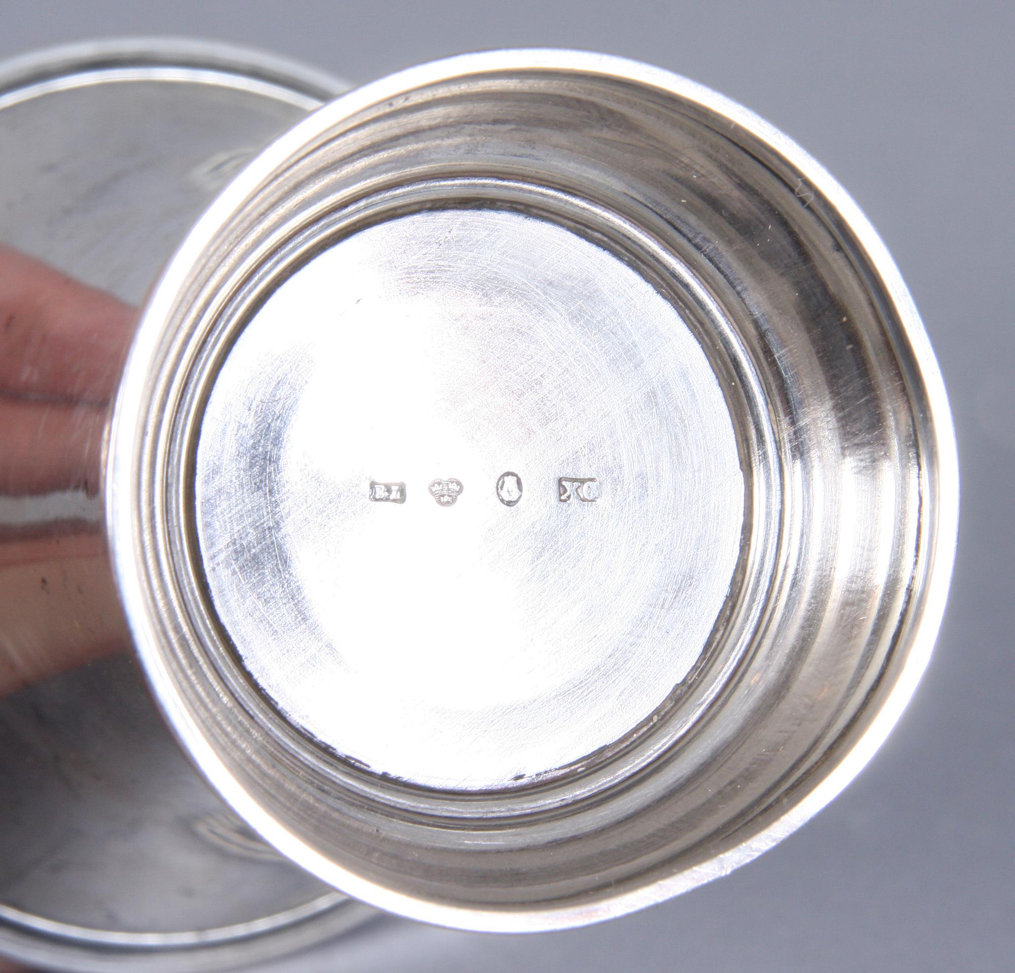 PARTI SILVER, 4 delar, 1900-tal. 136 g.