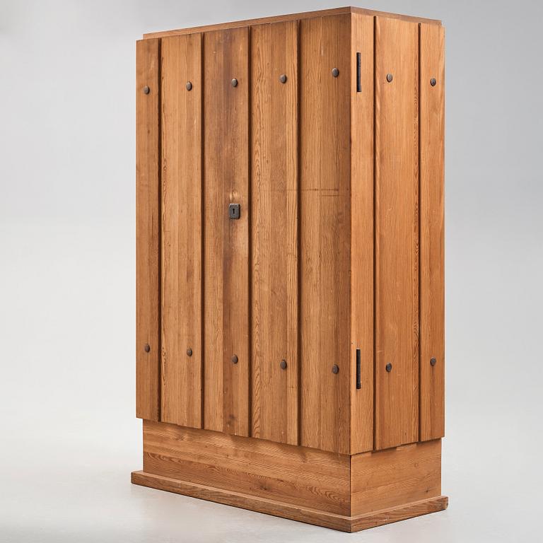 Axel Einar Hjorth, a stained pine cabinet "Lovö", Nordiska Kompaniet, Sweden 1930's.