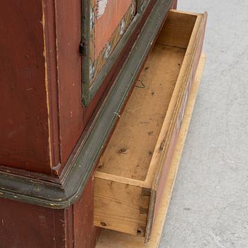 A cabinet from Jämtland, Sweden, dated 1831.