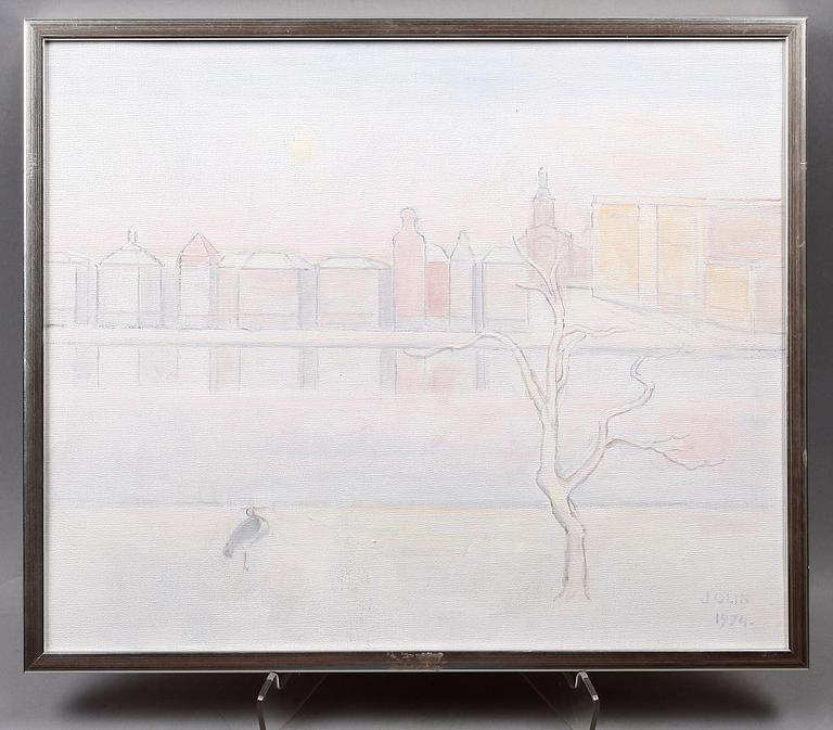 EINAR JOLIN, olja på duk, sign o dat 1974.