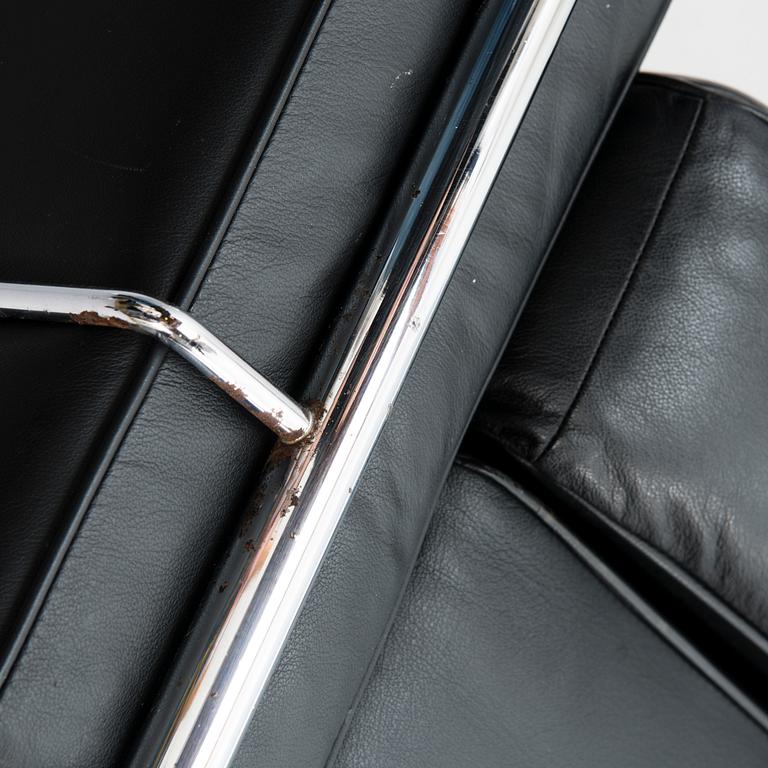 LE CORBUSIER, PIERRE JEANNERET & CHARLOTTE PERRIAND, a 'LC2' arm chair, Cassina, Italy.