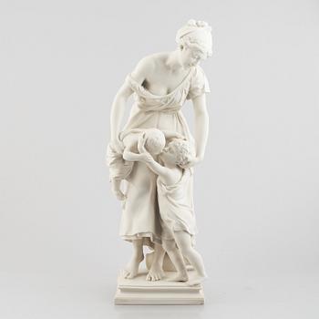A biscuit porcelain sculpture, Gustafsberg, 1897.
