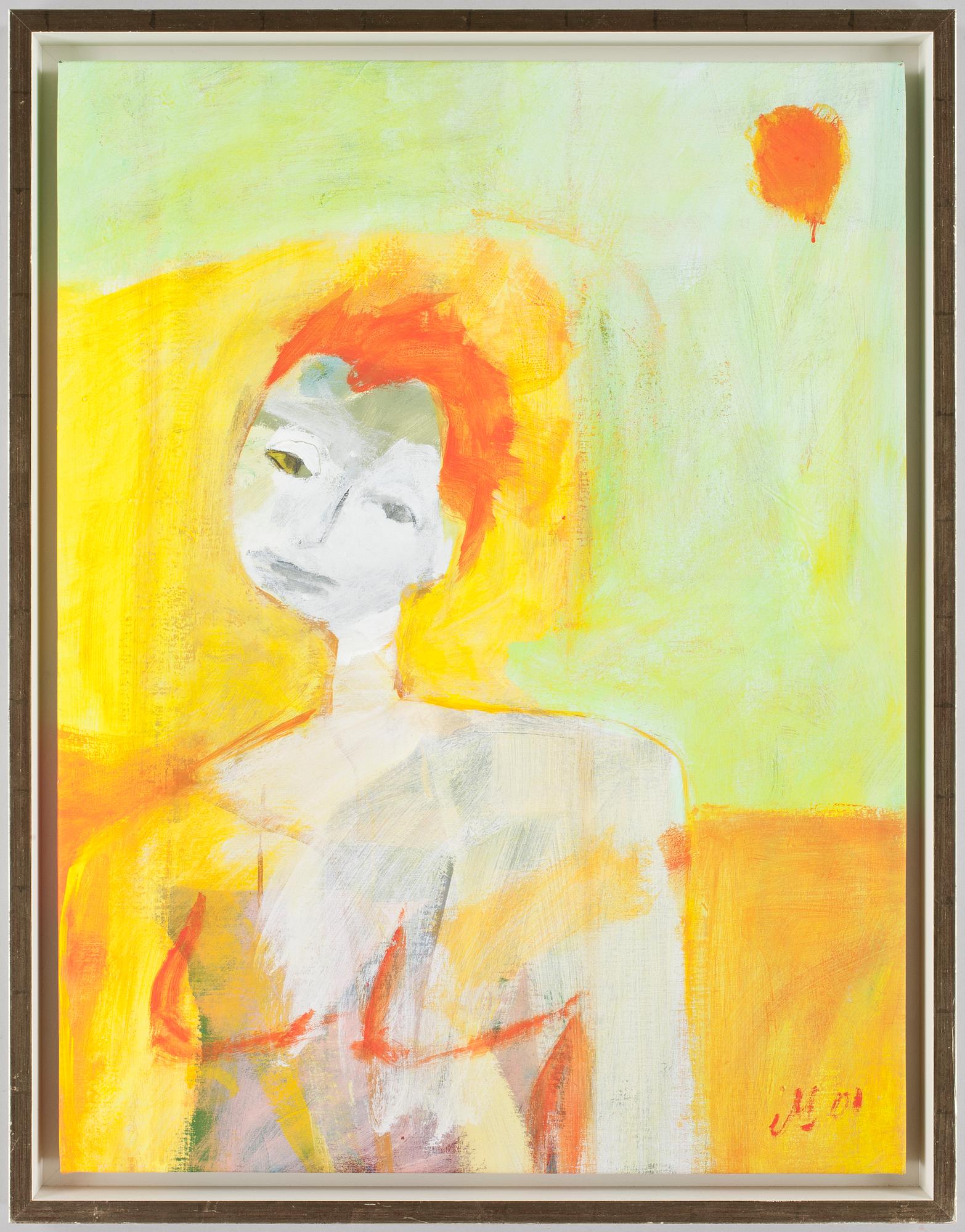 MAGNUS DAHLBÄCK, olja på duk, sign.