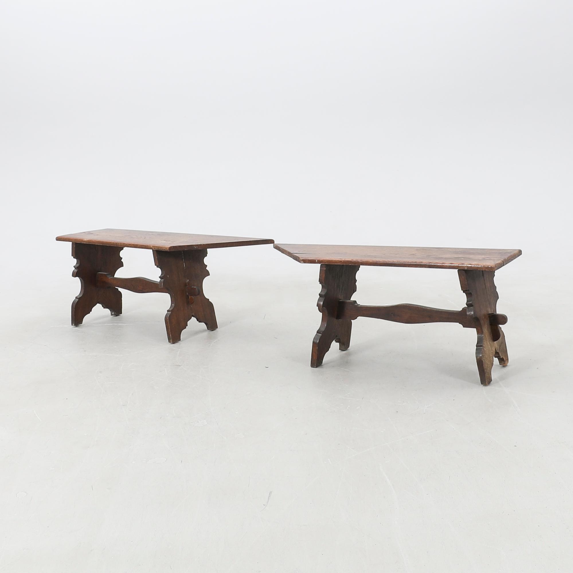 Hörnbänk 1900-talets första hälft.