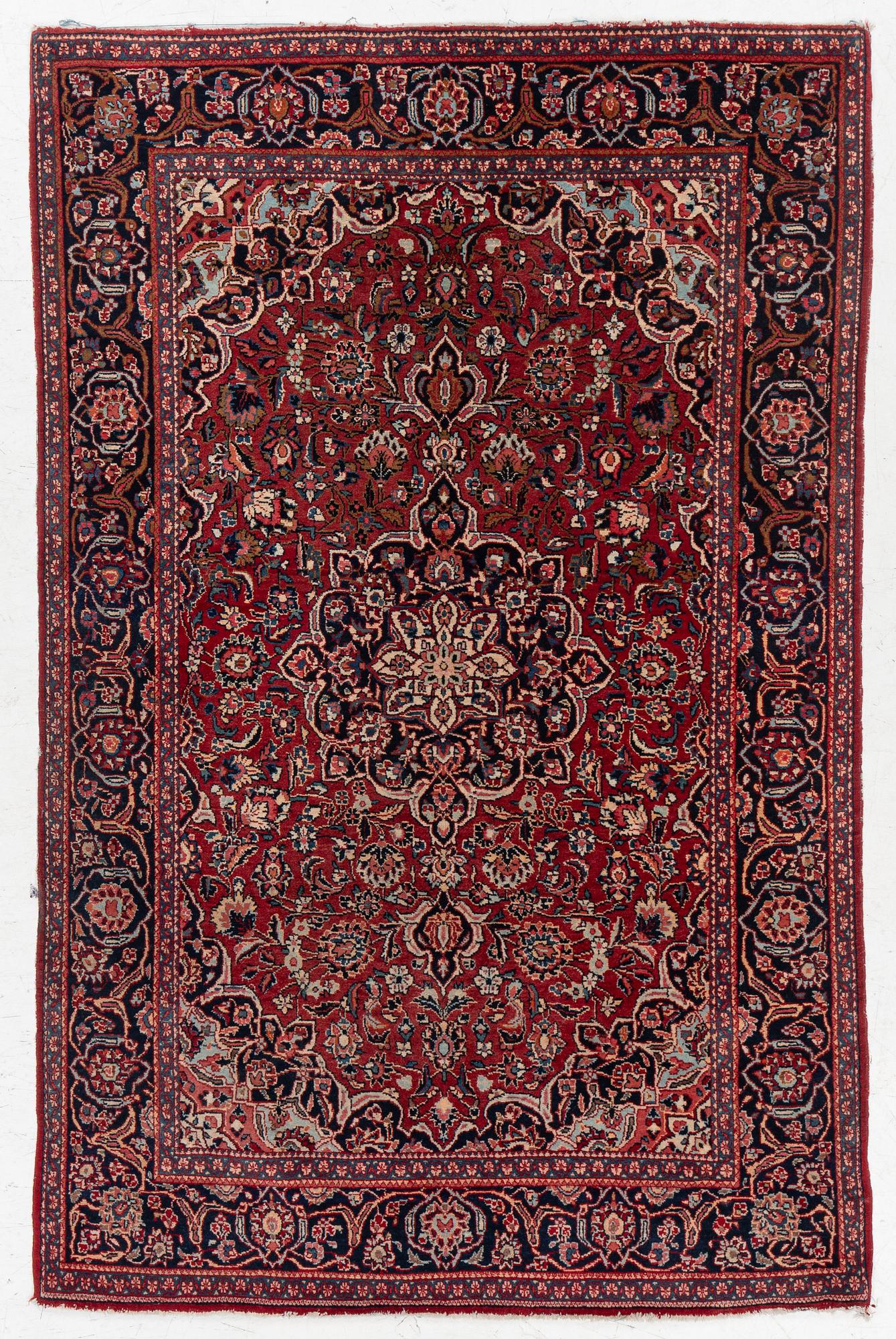 Matta, Keshan, ca 200 x 130 cm.