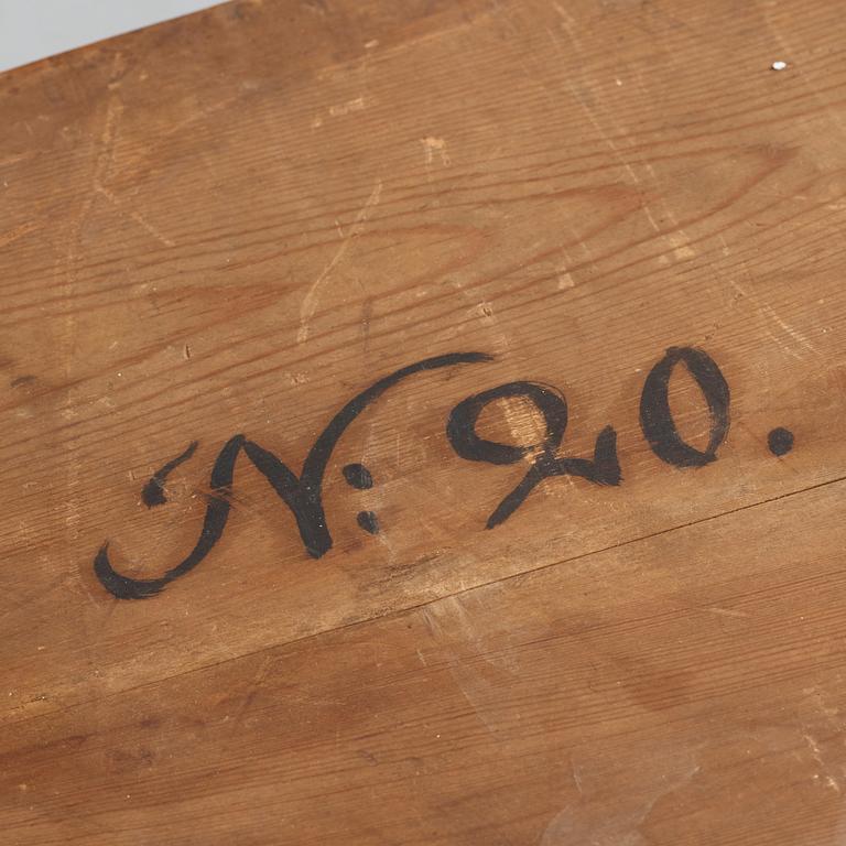 BYRÅ, av Anders Lundelius (mästare i Stockholm 1778-1823), 1780, Gustaviansk.