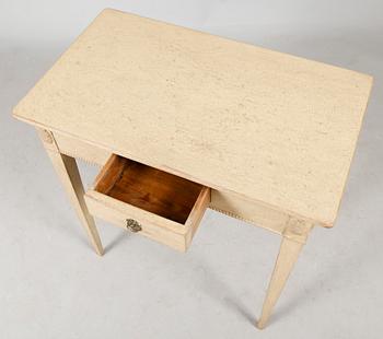 DAMARBETSBORD, gustaviansk stil, 1800-talets första hälft.