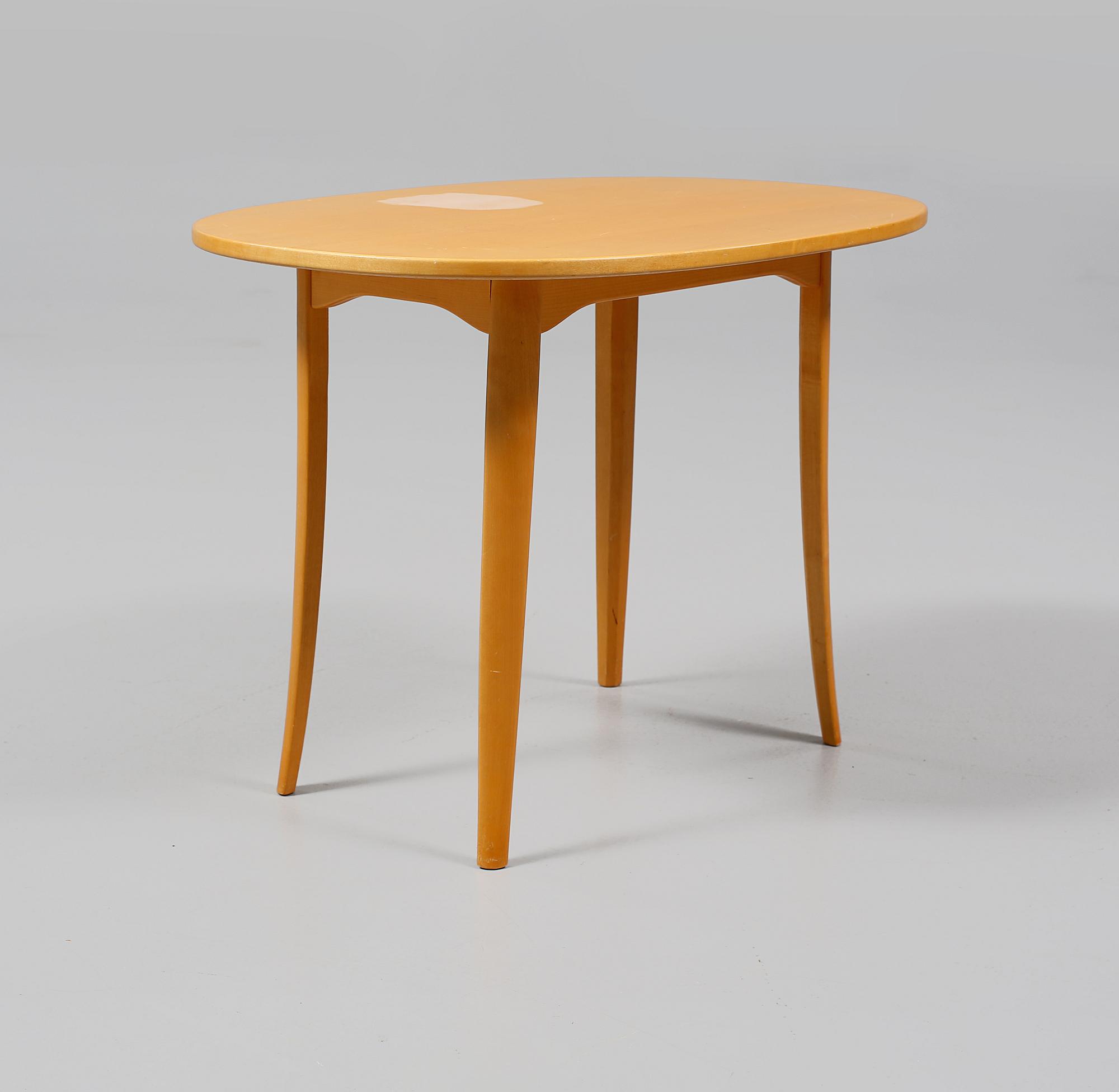 LAMPBORD/SIDORBORD, "Ovalen" Carl Malmsten, 1900-talets slut.