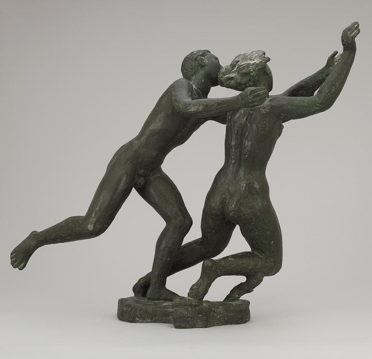 Axel Wallenberg, "Lekande ungdom" ("Playful youth").
