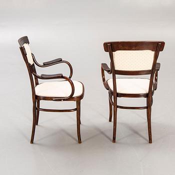 Jacob & Josef Kohn, Armchairs, a pair, Vienna early 20th century.